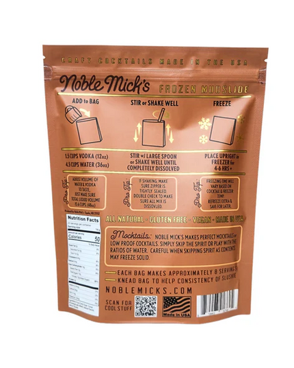 Noble Mick's Mudslide Frozen Cocktail Mix Food in at Wrapsody