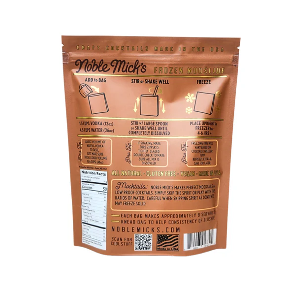 Noble Mick's Mudslide Frozen Cocktail Mix Food in at Wrapsody