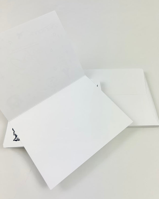 Auburn Confetti Notecards Paper in  at Wrapsody