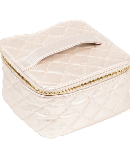 Scout Hidden Gem Quilted Champagne Travel Accessories in at Wrapsody