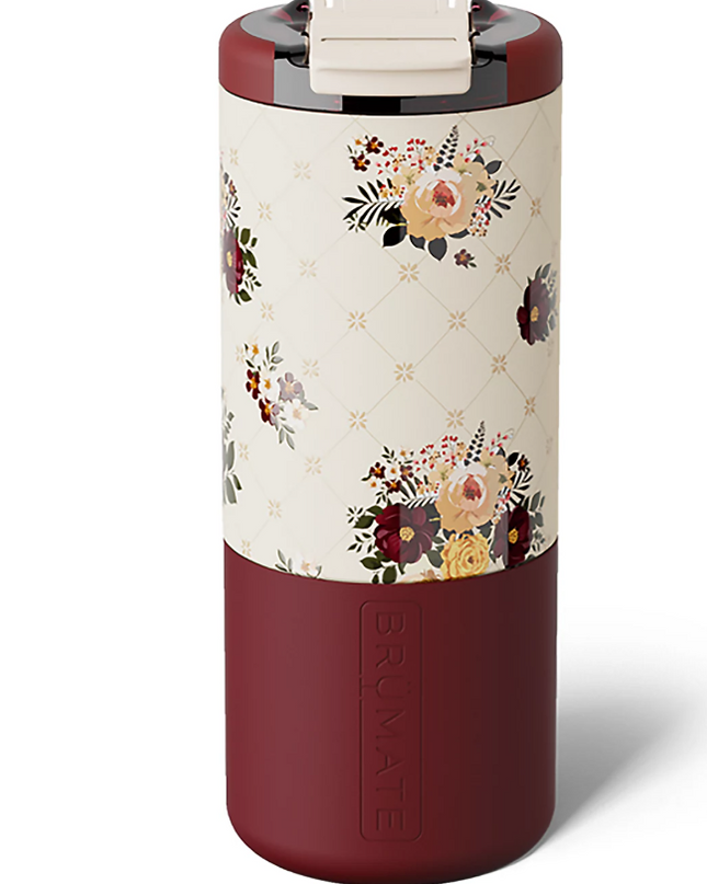 Brumate Tumble Strova 18oz Quilted Florals Drinkware in at Wrapsody