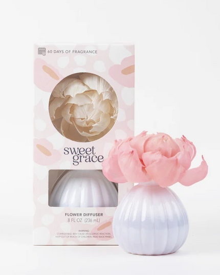 Sweet Grace Flower Diffuser 8oz Scents in at Wrapsody