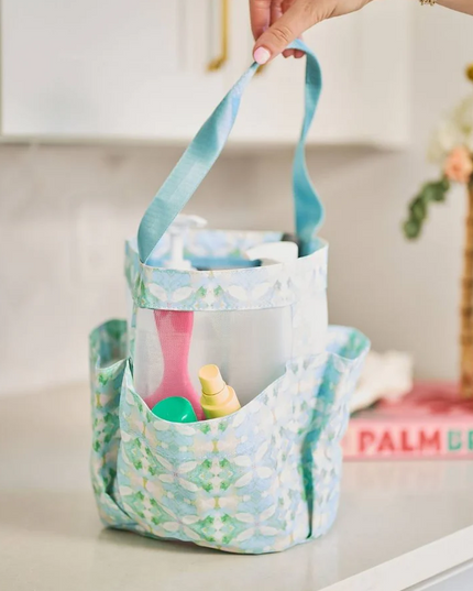 Laura Park Elephant Falls Shower Caddy Travel Accessories in at Wrapsody