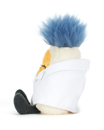Jellycat Boiled Egg Scientist Outfit Amuseables Soft Toys in at Wrapsody