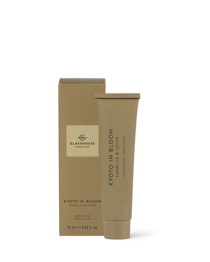 Glasshouse Hand Cream 2.5oz Kyoto In Bloom Bath & Body in at Wrapsody