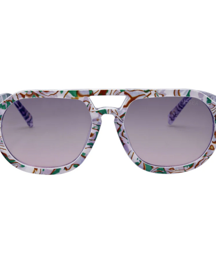 Sunglasses Ziggy Purp Swirl Sunglasses in  at Wrapsody