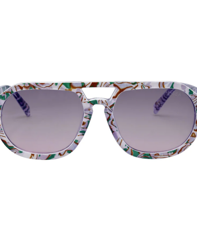 Sunglasses Ziggy Purp Swirl Sunglasses in  at Wrapsody