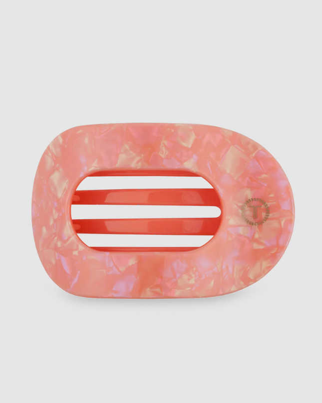 Teleties Dreamsicle Round Flat Clip Medium Hair Accessories in at Wrapsody