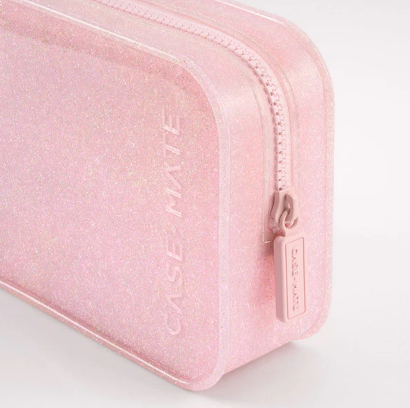 Case Mate Jelly Pouch in Ballet Pink Travel Accessories in at Wrapsody