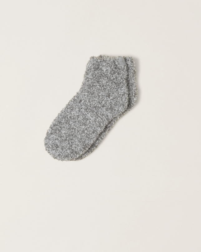 Barefoot Dreams Tennis Socks - Heathered Moonbeam Loungewear in  at Wrapsody