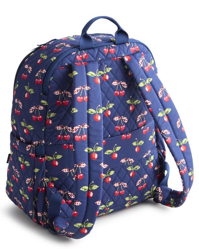 Vera Bradley Cherry Picking Bancroft Backpack Backpacks in at Wrapsody