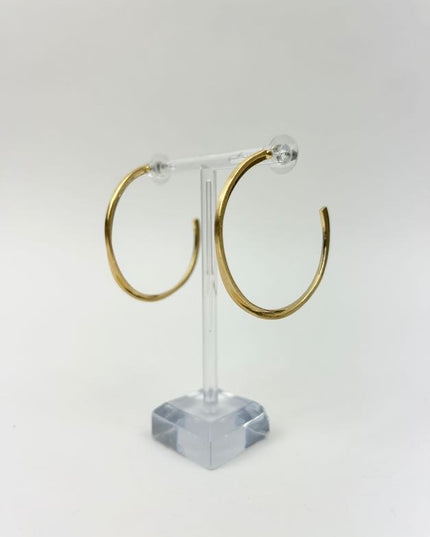 Earring Kat Lg Gld Earrings in at Wrapsody