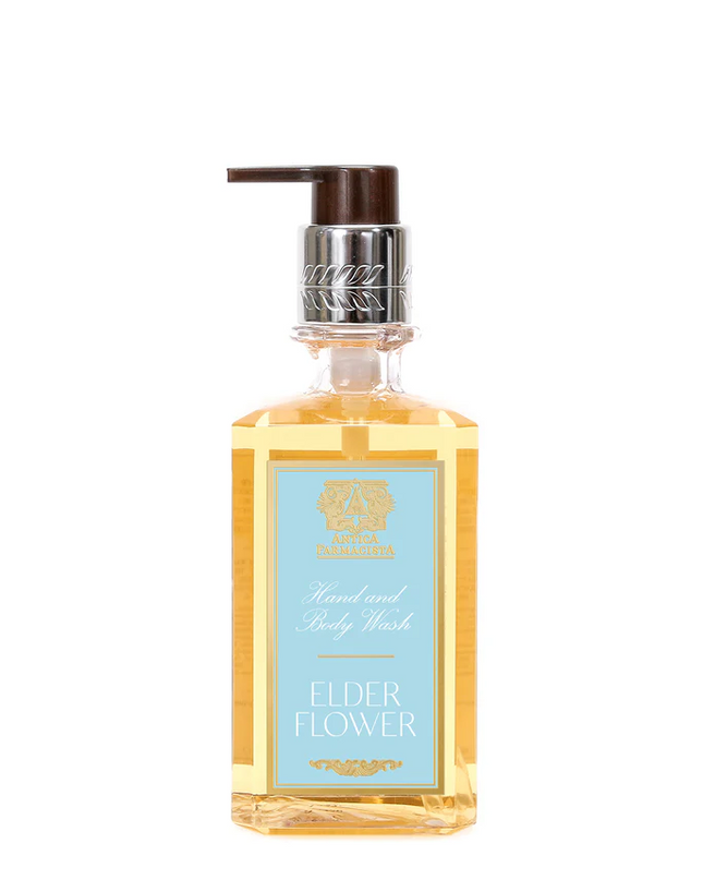 Antica Hand & Body Wash Elderflower Bath & Body in  at Wrapsody