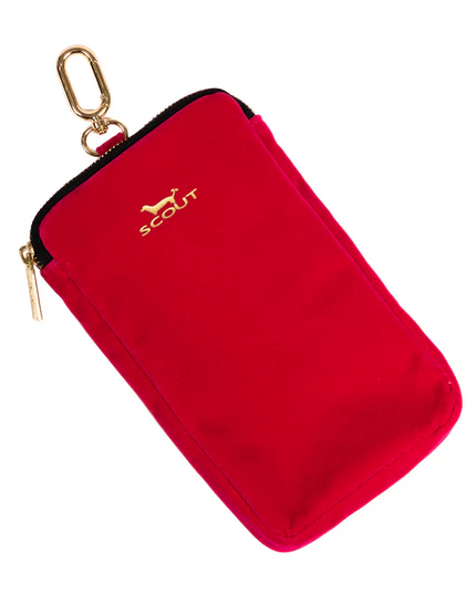 Scout Call Me Maybe Pink Velvet Travel Accessories in at Wrapsody