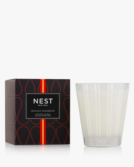 Nest Classic Candle 8.1oz Candles in Sicilian Tangerine at Wrapsody