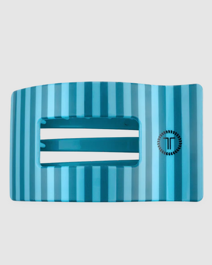 Teleties Splash Zone Rectangle Flat Clip Large Hair Accessories in at Wrapsody