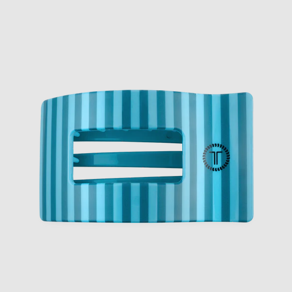 Teleties Splash Zone Rectangle Flat Clip Large Hair Accessories in at Wrapsody