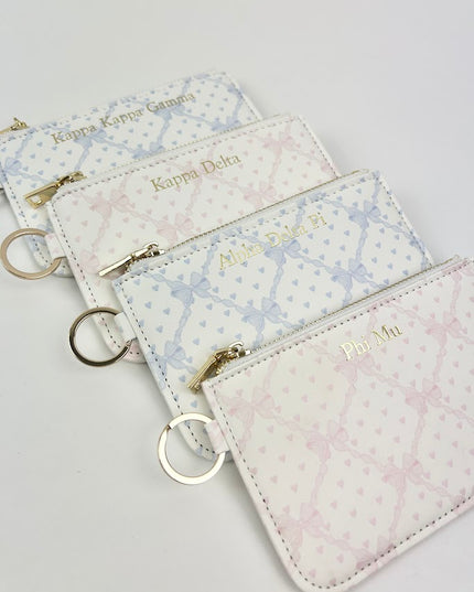 Sorority Keychain Pouch Greek in at Wrapsody