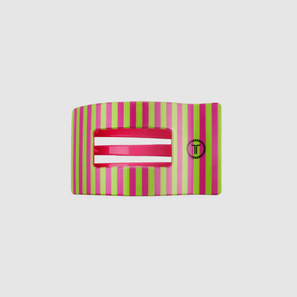 Teleties Summer Crush Rectangle Flat Clip Small Hair Accessories in at Wrapsody