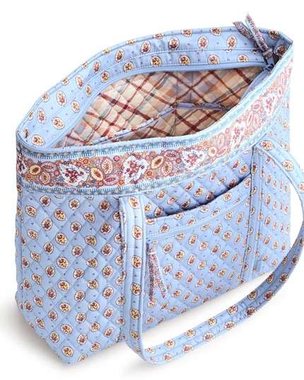 Vera Bradley Blue Leaf Original Tote