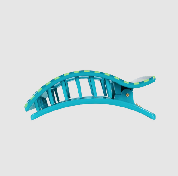 Teleties Cabana Cutie Rectangle Flat Clip Large Hair Accessories in at Wrapsody