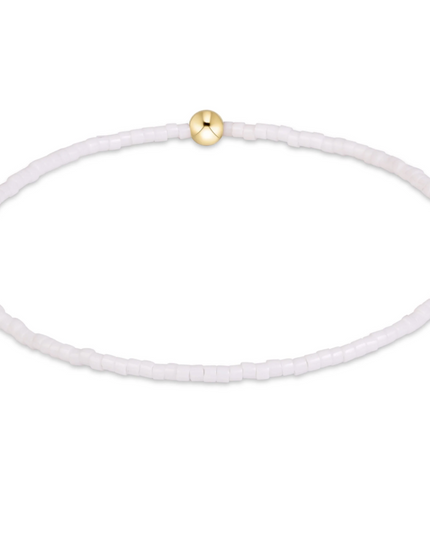 Enewton Hope Classic Bracelet - White Bracelets in at Wrapsody