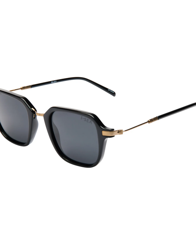 I-SEA Riley Black/Smoke Sunglasses