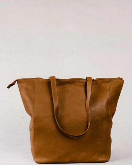 Able Lari Tote - Pebbled Whiskey Totes in  at Wrapsody