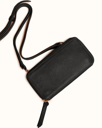 Able Amerie Continental Wallet Wallets in Black at Wrapsody