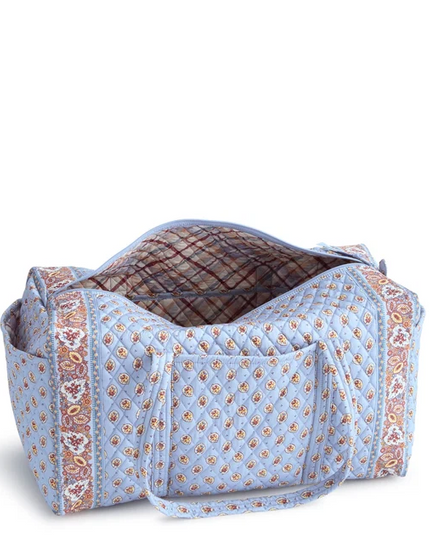 Vera Bradley Blue Leaf Large Original Duffle