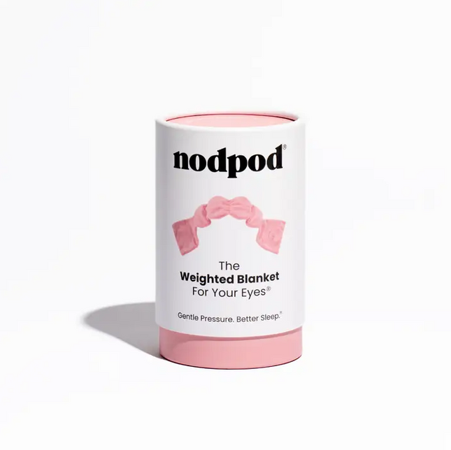Weighted Sleep Mask Blush Pink