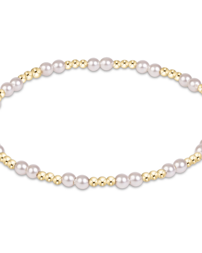 Extends Together Pearl 4mm Bracelet