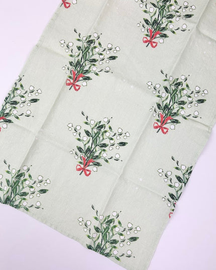 Mistletoe Hand Towel Kitchen Towels in at Wrapsody