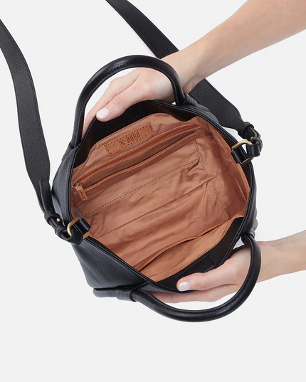 Hobo Margot Satchel in Cream Handbags in at Wrapsody