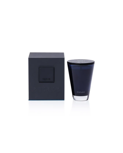 Estate Navy Agave 10.5oz Candle Candles in at Wrapsody