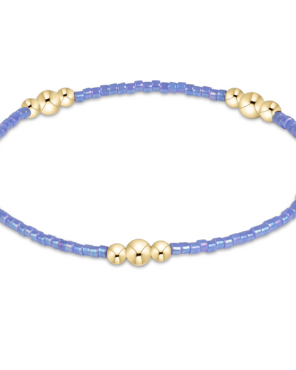 Enewton Hope Purpose Gold Bracelet Bright Blue
