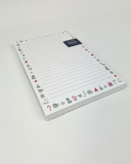 Merry Motif Notepad Paper in at Wrapsody