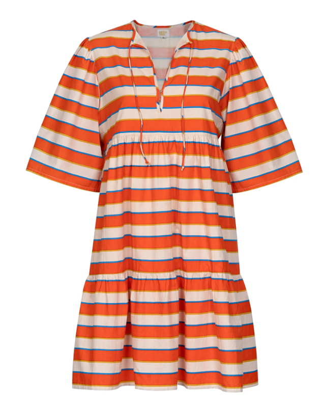 Bondi Hidalgo Stripe Dress Dresses in  at Wrapsody