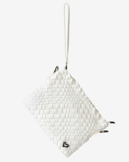 PreneLove London Large Woven - White Totes in  at Wrapsody