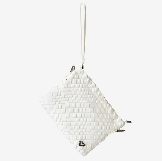 PreneLove London Large Woven - White Totes in  at Wrapsody