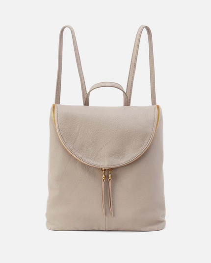 Hobo Fern Backpack in Taupe Backpacks in  at Wrapsody