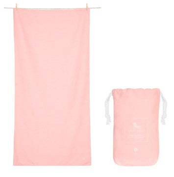 Dock & Bay Microfiber XL Towel Travel Accessories in Island Pink at Wrapsody