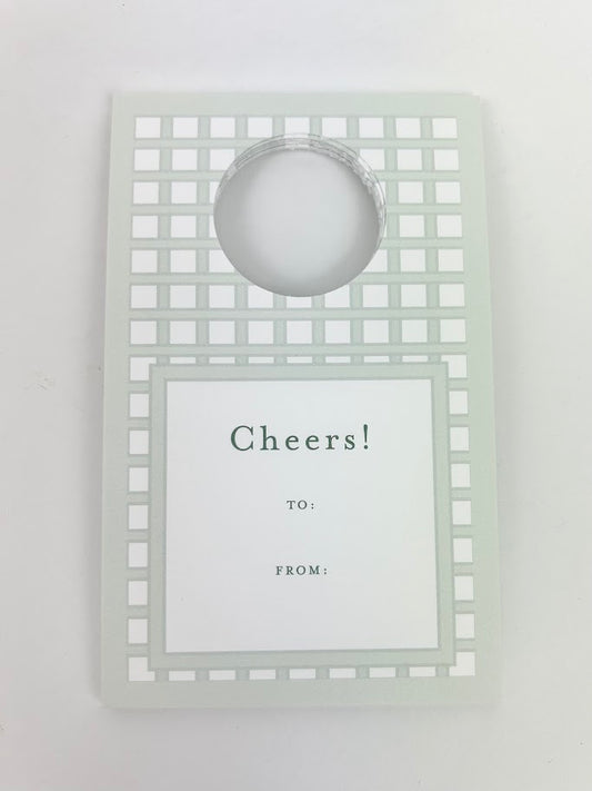 Wine Tag Lattice Cheers Paper in  at Wrapsody