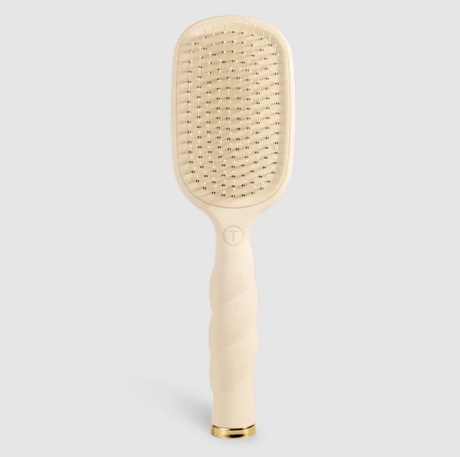 Teleties Thick Hair Detangler Tan Hairbrush Hair Accessories in at Wrapsody