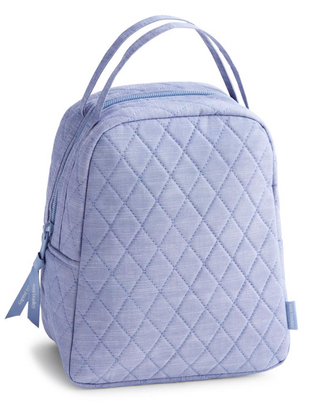 Vera Bradley Blue Chambray Lunch Bag