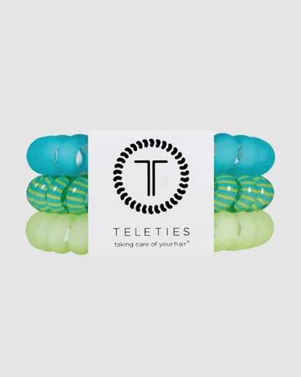 Teleties Cabana Cutie Large Hair Ties Hair Accessories in at Wrapsody