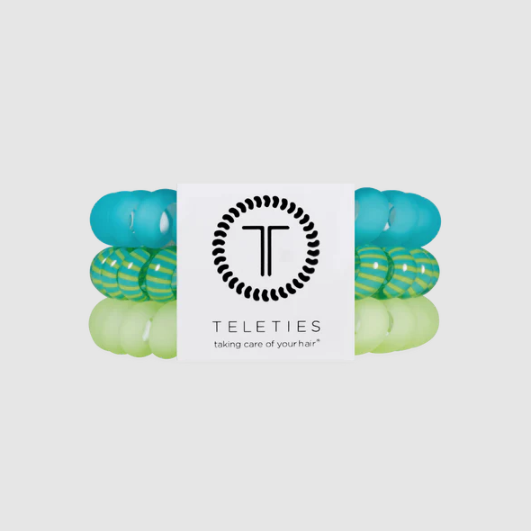 Teleties Cabana Cutie Large Hair Ties Hair Accessories in at Wrapsody