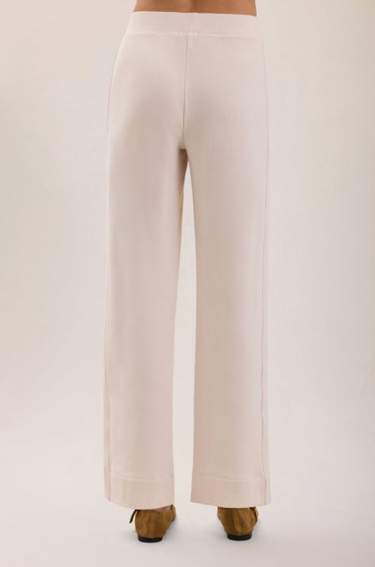 Barefoot Dreams Brushed Fleece Pants - Sand Dune Loungewear in at Wrapsody