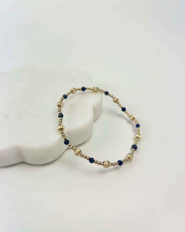 Enewton Dignity Sincerity 4mm Bracelet - Lapis Bracelets in  at Wrapsody