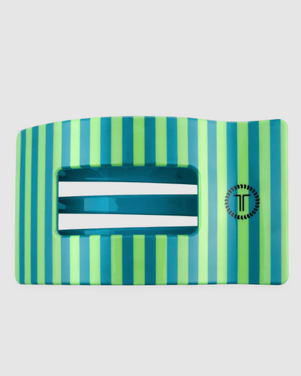 Teleties Cabana Cutie Rectangle Flat Clip Large Hair Accessories in at Wrapsody
